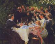 Peter Severin Kroyer Hip Hip Hooray china oil painting reproduction